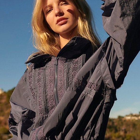 Free People Movement Oh Hey Applique Jacket S NWT - Picture 4 of 4